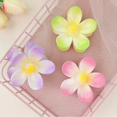 1 pc Fashion Oversized Flower Claw Hair Clips 